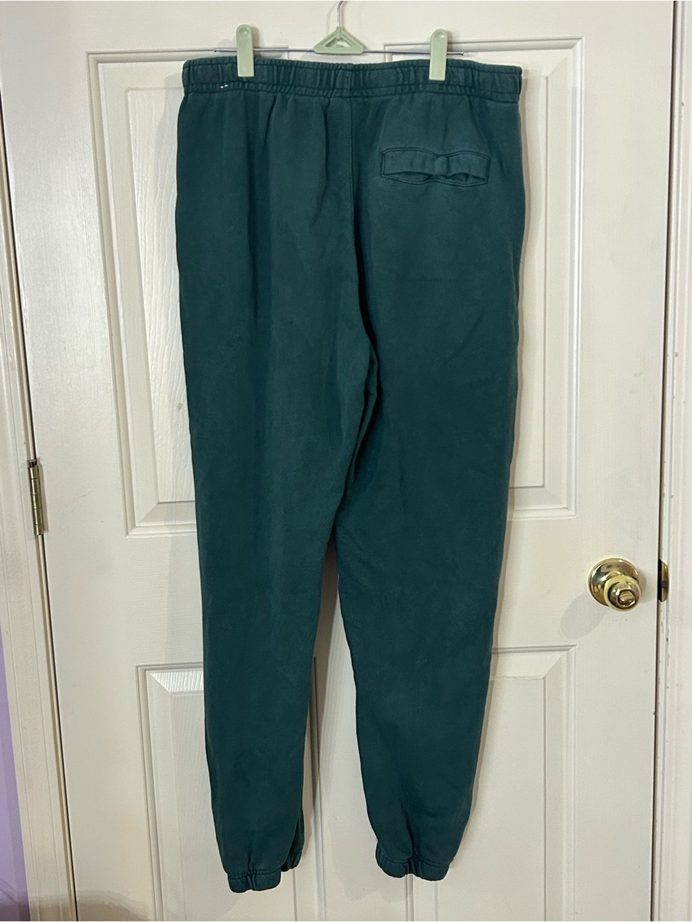Y2K Nike Sport & Sanctuary Club Fleece Green Jogger Pants FB9080-397 Men's Large - Picture 3 of 10